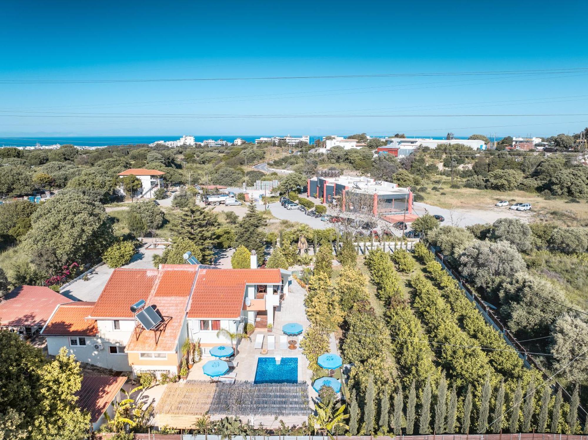 Artzy Villa Rhodes City Esterno foto