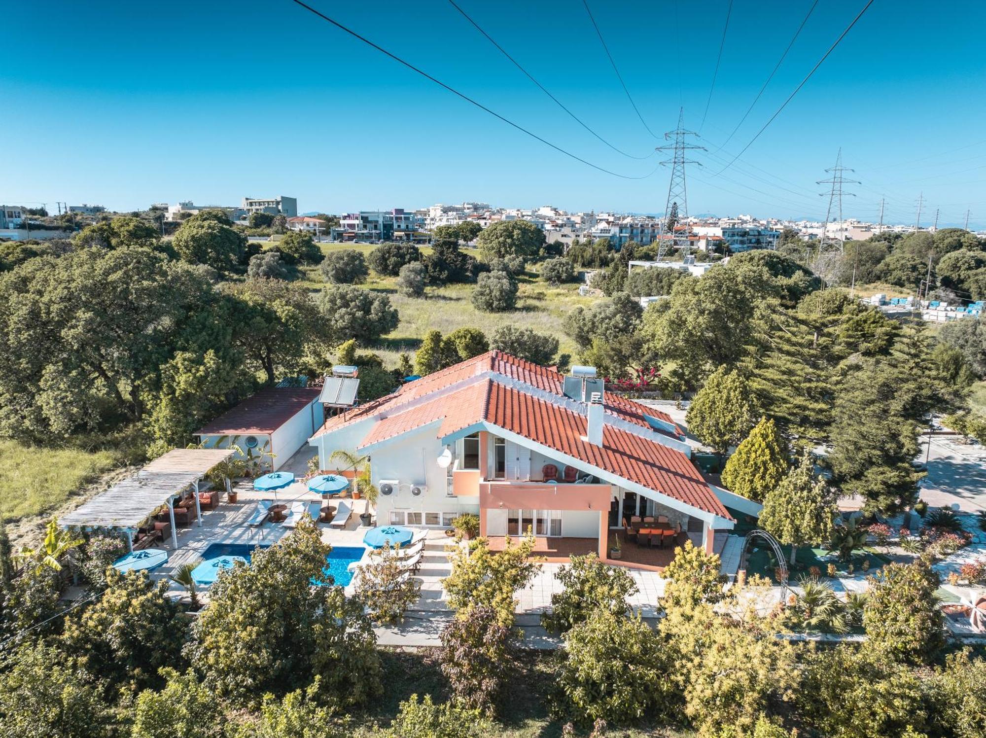 Artzy Villa Rhodes City Esterno foto