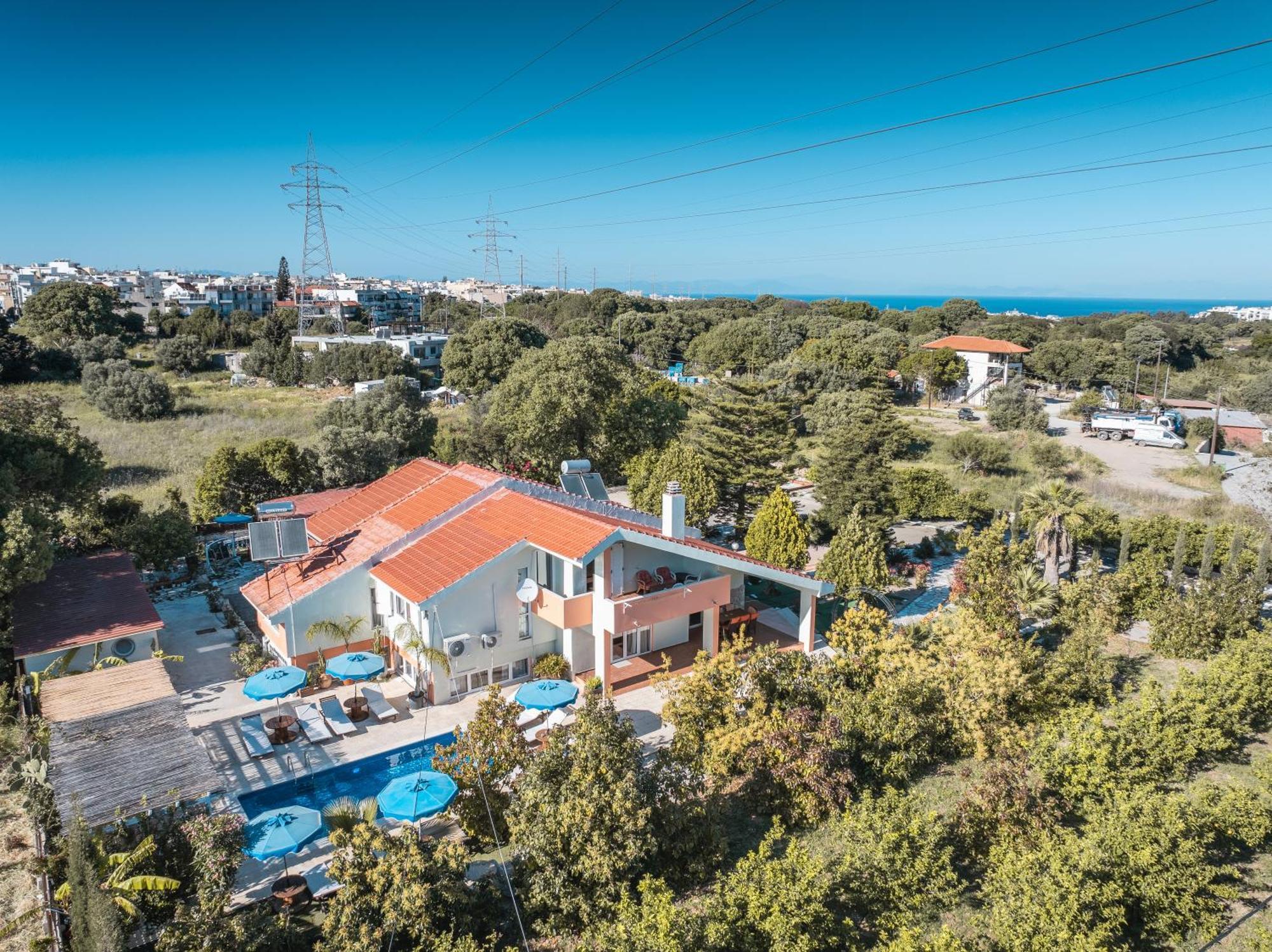 Artzy Villa Rhodes City Esterno foto