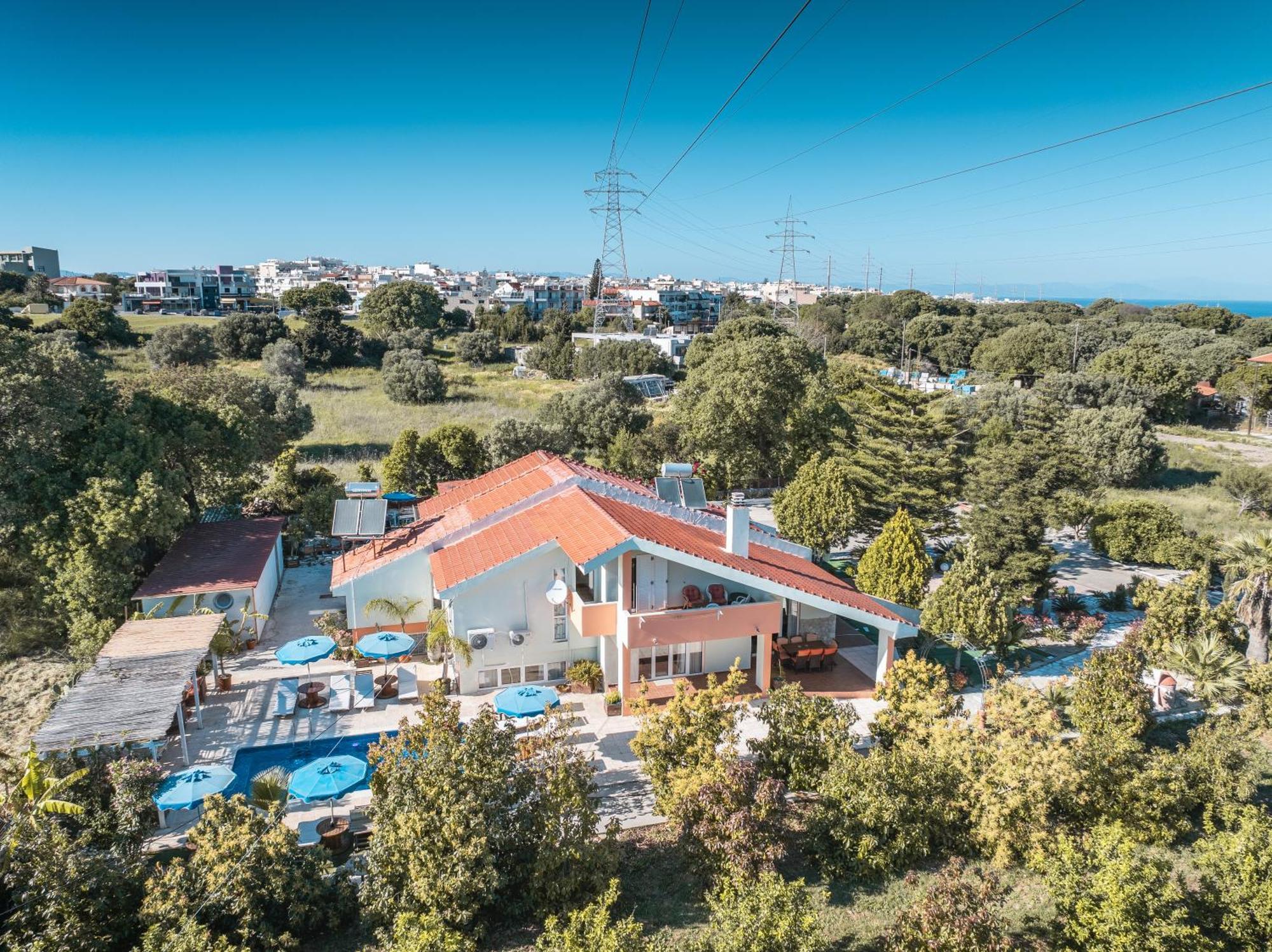 Artzy Villa Rhodes City Esterno foto